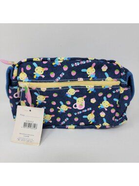 Sanrio Usahana 2001 Denim Fanny Pack Belt Bag Bunny Kawaii Rare vintage